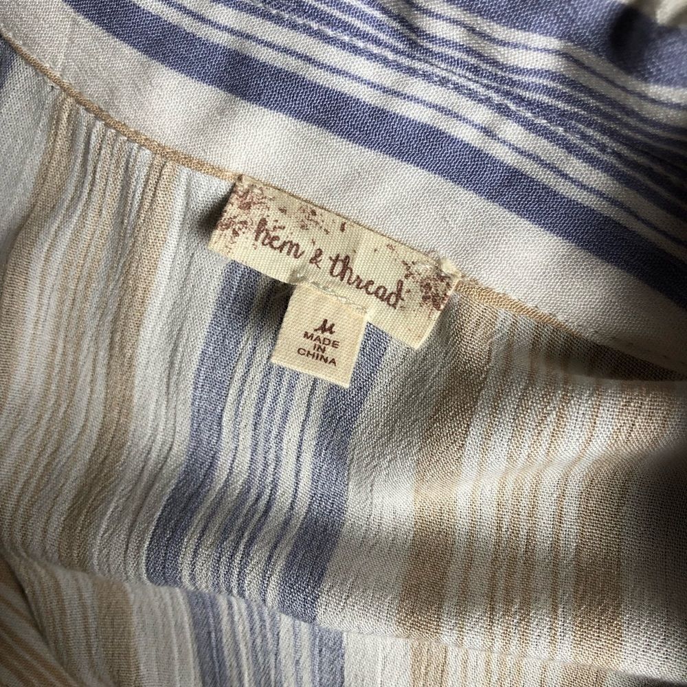 Stripes Button Up Shirt - Picture 7 of 9